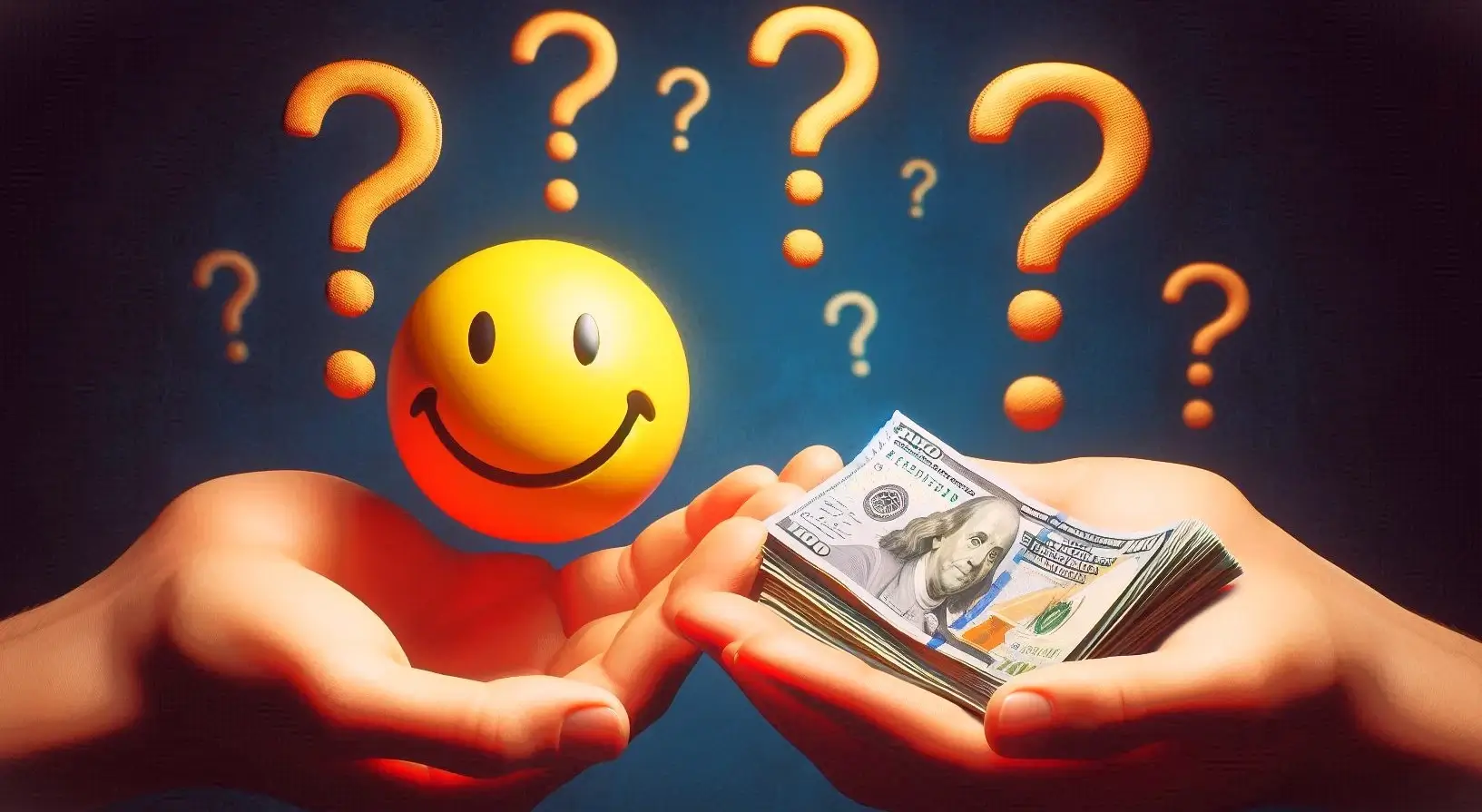 
            Can money buy happiness?
        